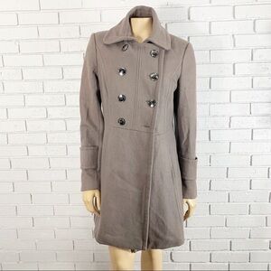 Kenneth Cole Women’s Gray Wool Blend Military Coat